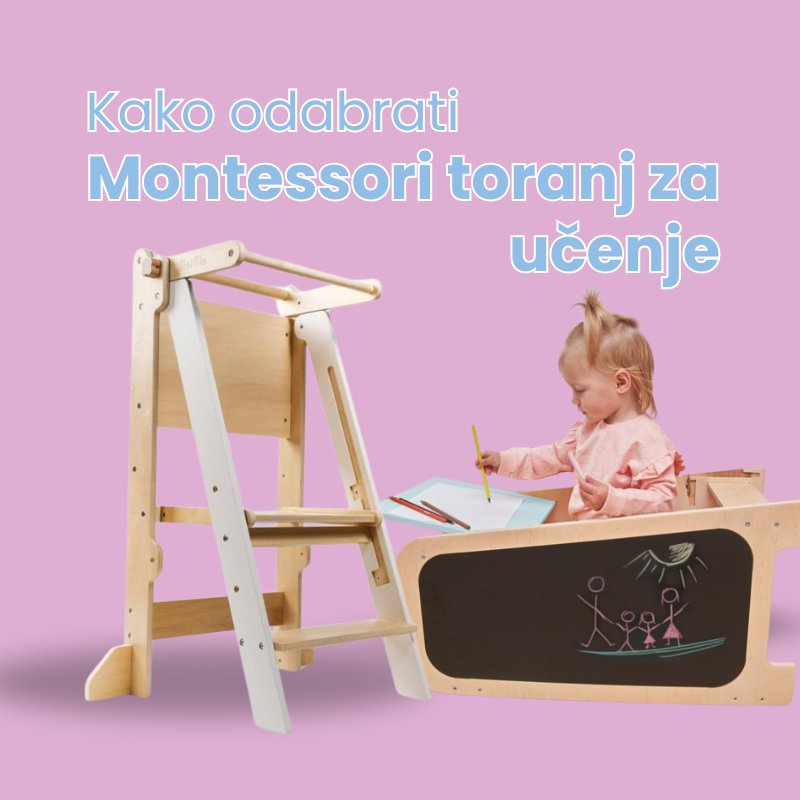 Vodič za kupovinu Montessori tornja za učenje