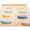 Drvena daska 2u1 78 cm - pastel (dopuna Montessori ljuljački 5u1)