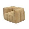Prošivena dječja fotelja - neutralna bež boja