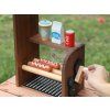 Vrtni prodajni štand - roštilj za hot dog