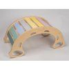 Montessori ljuljačka 5u1 i daska 2u1 - set pastel