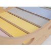 Set pastel - montessori ljuljačka 5u1 pastel + dvostrana daska pastel