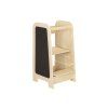 Multifunkční rostoucí učící věž pro děti s activity boardem Play 5v1 modrá