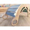ELIS DESIGN Montessori drvena ljuljačka 5u1 za dječake