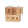 Drvene kocke - set montessori igračaka za bebe 0-6 mjeseci (edukativna kutija)