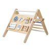Pastelni montessori Piklerov trokut 3u1 s activity board pločom i daskom 2u1