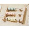Pastelno brojalo - Montessori Piklerov trokut 3u1 s activity board pločom i daskom 2u1 - pastel