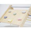 Stijena za penjanje - Montessori Piklerov trokut 3u1 s activity board pločom i daskom 2u1 - pastel