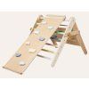 Montessori Piklerov trokut 3u1 s activity board pločom i daskom 2u1 - pastel